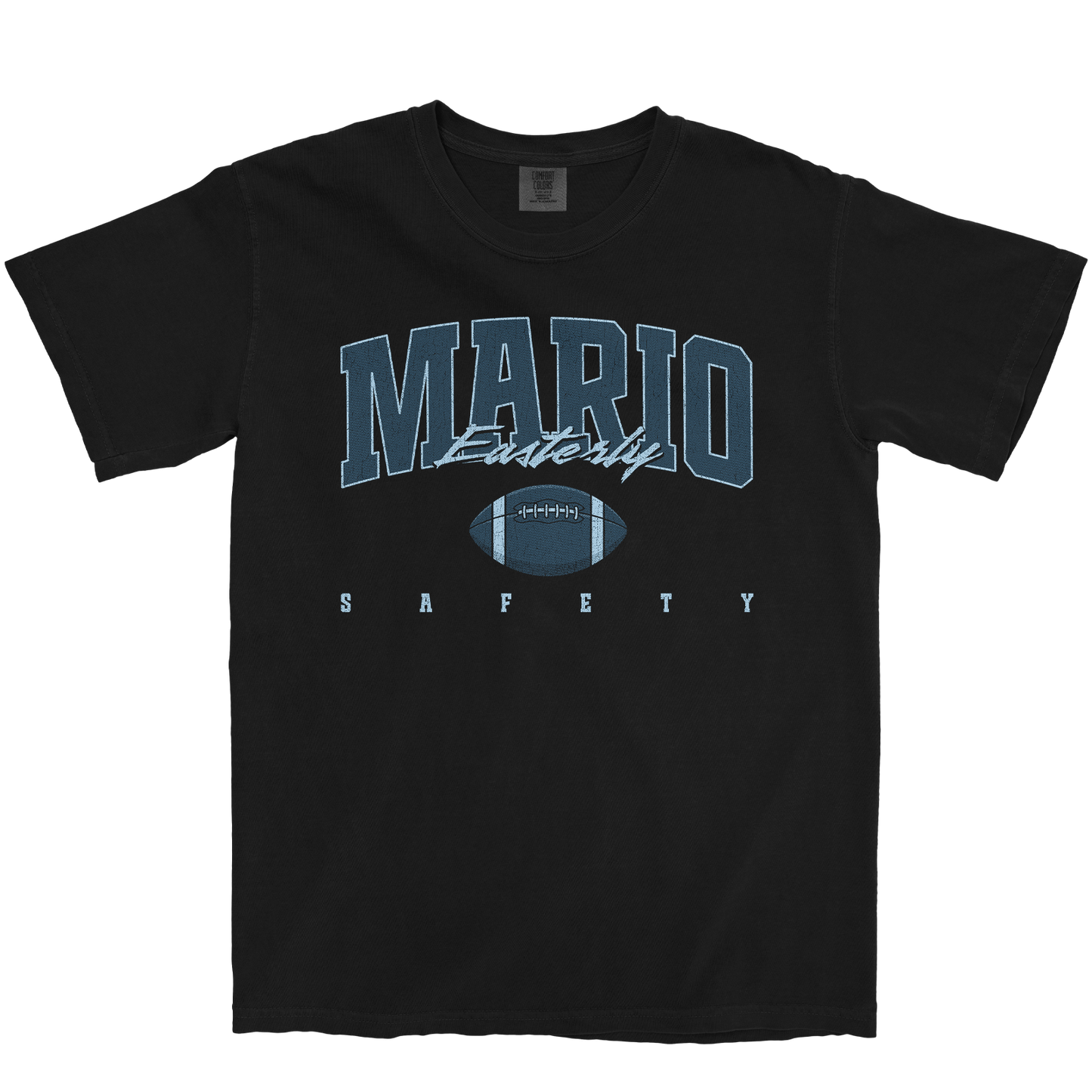 MARIO EASTERLY RETRO BLACK TEE