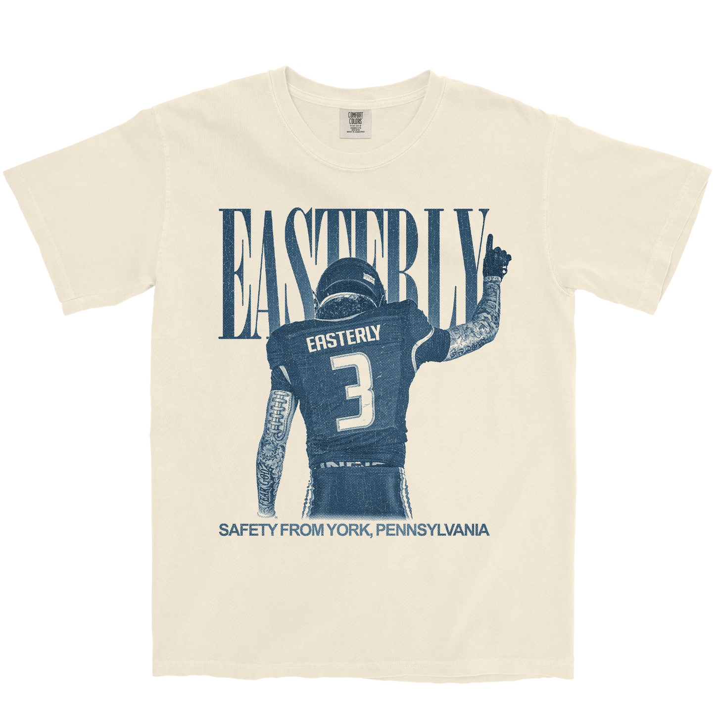 MARIO EASTERLY VINTAGE IVORY TEE
