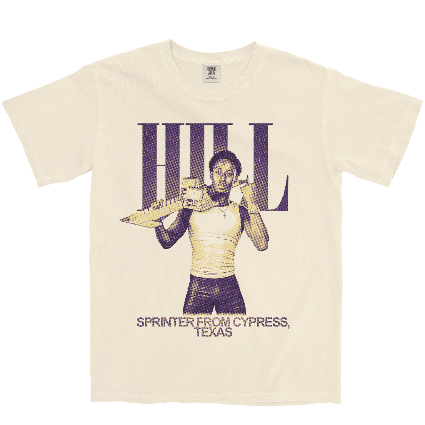 KENDON HILL VINTAGE IVORY TEE