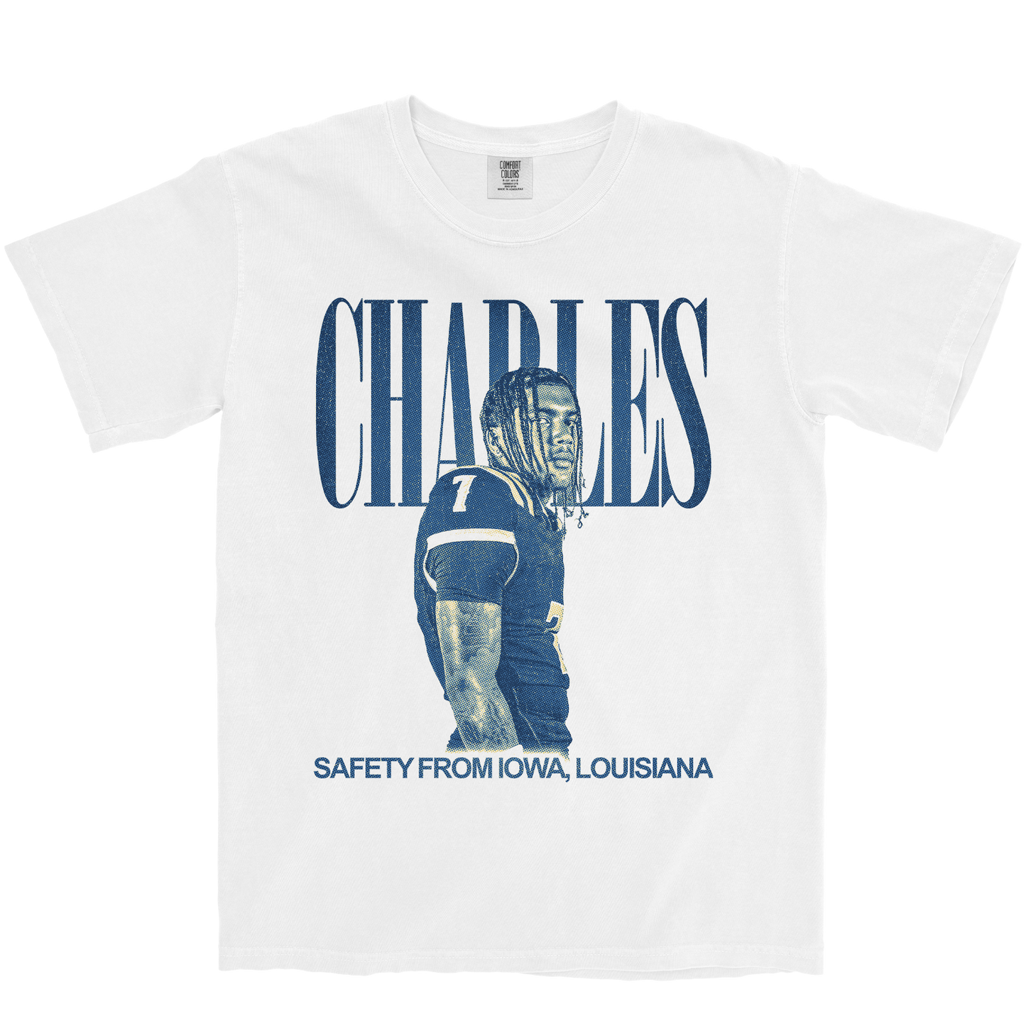 COHEN CHARLES VINTAGE WHITE TEE