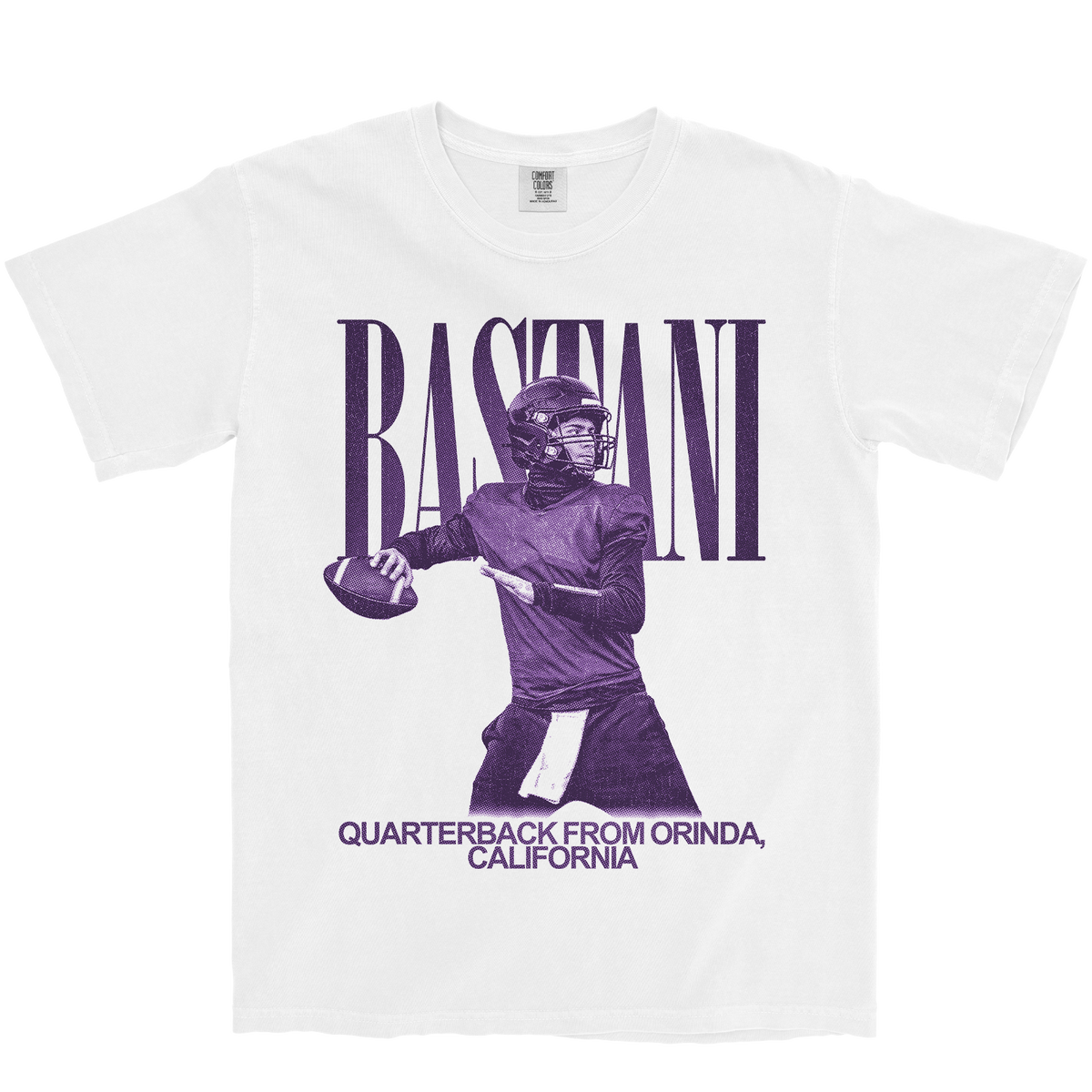 MYLES BASTANI VINTAGE WHITE TEE