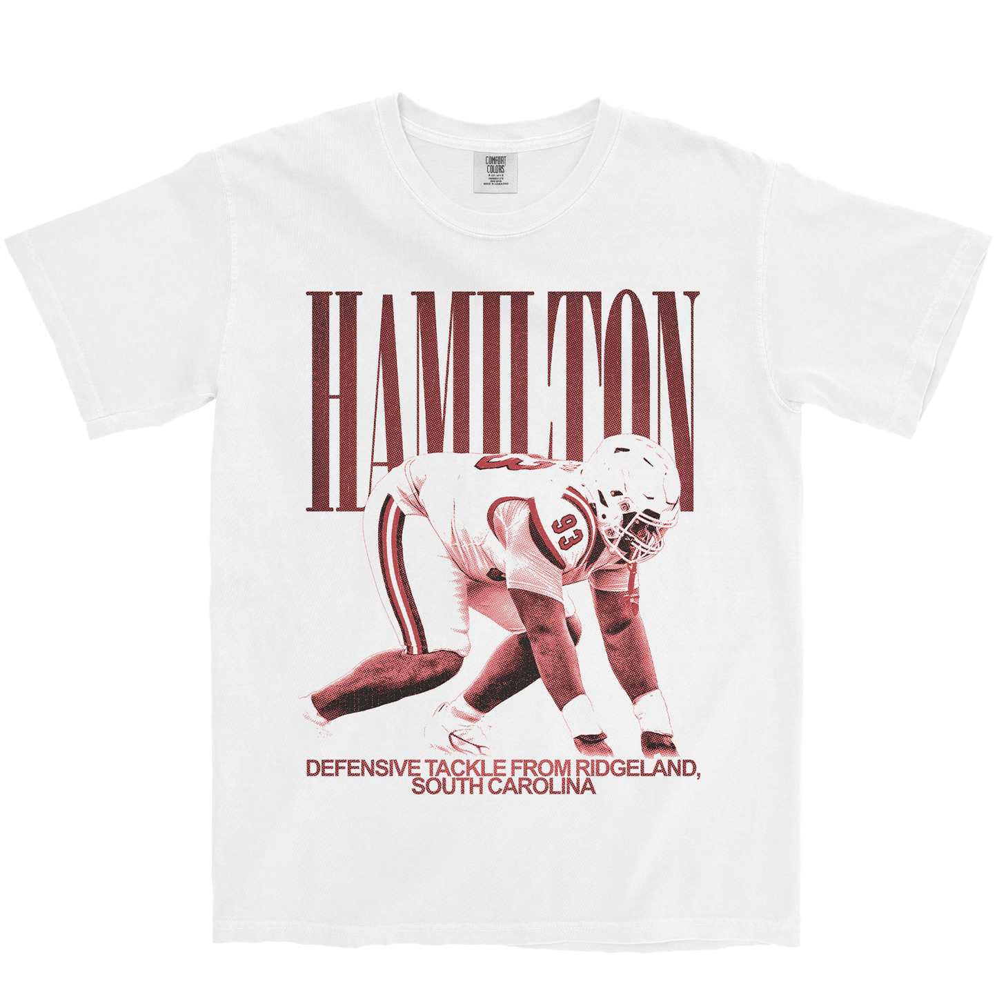 PRESTON HAMILTON VINTAGE WHITE TEE