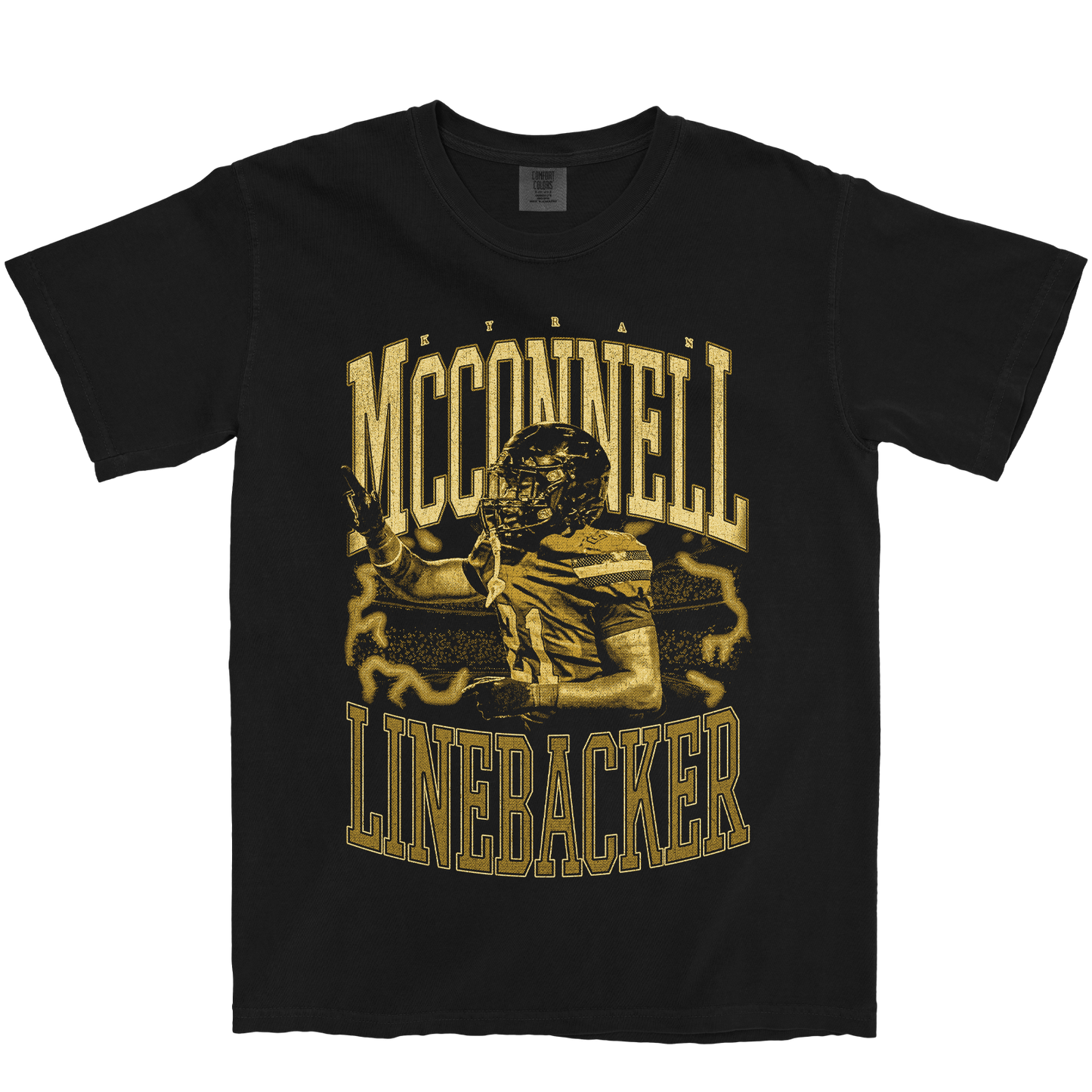 KYRAN MCCONNELL VINTAGE BLACK TEE