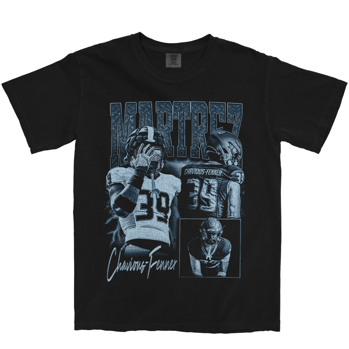 MARTREZ CHAVIOUS-FENNER GRAPHIC BLACK TEE
