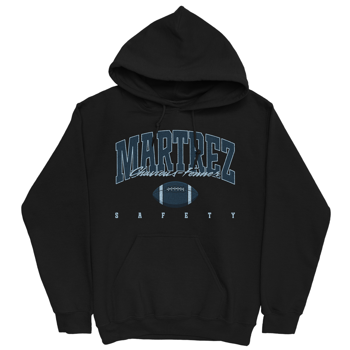 MARTREZ CHAVIOUS-FENNER RETRO BLACK HOODIE