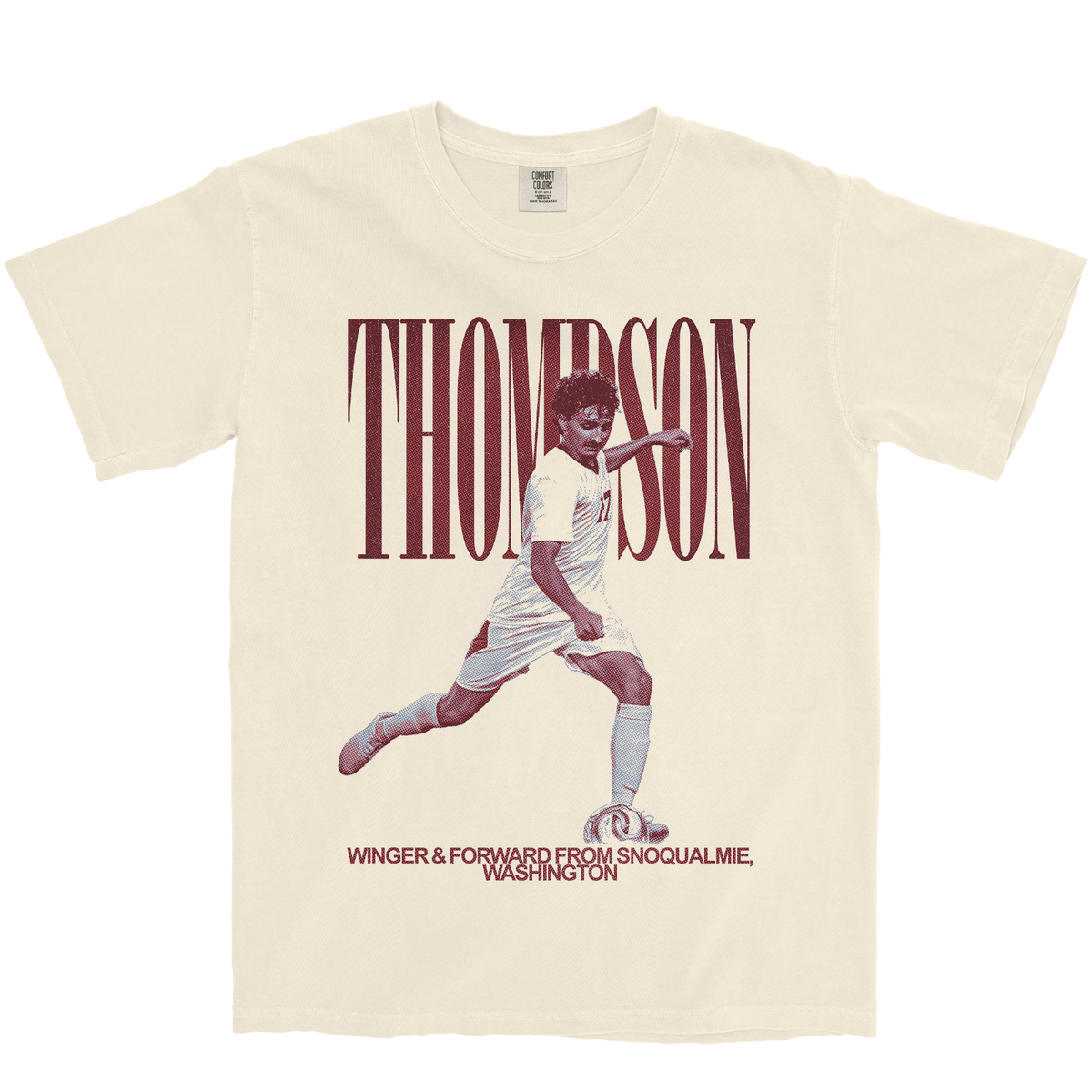 ZAIN THOMPSON VINTAGE IVORY TEE