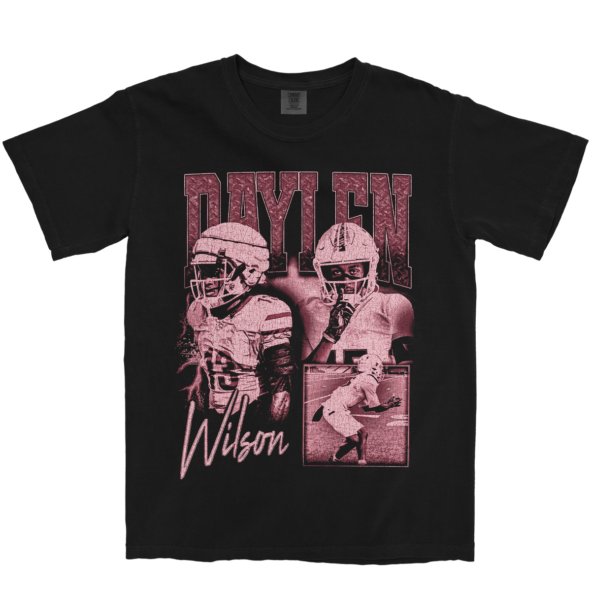 DAYLEN WILSON GRAPHIC BLACK TEE