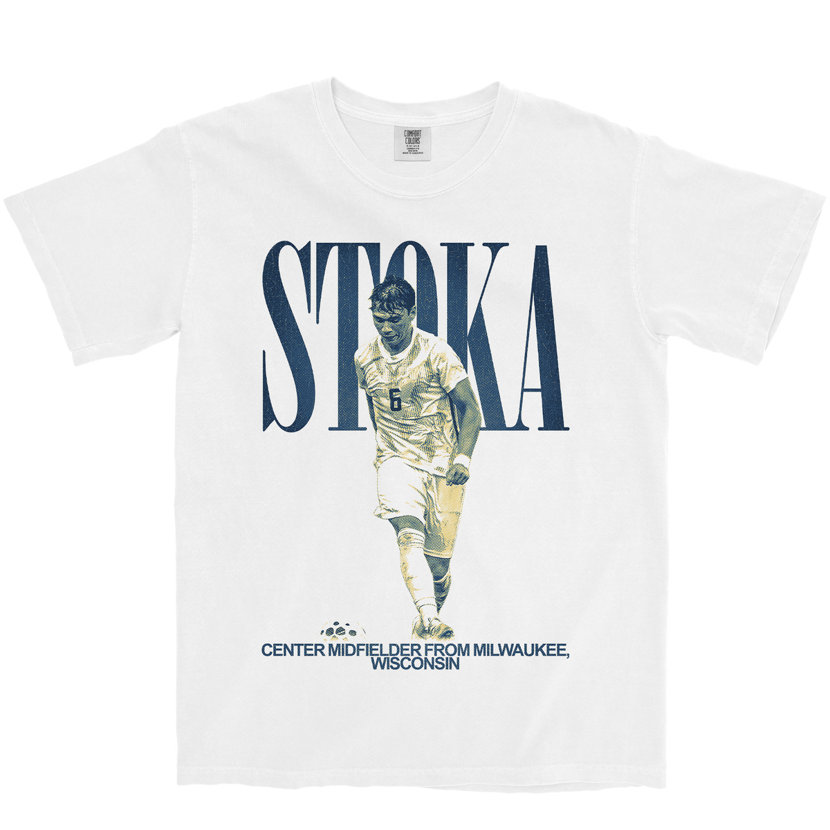 MATEO STOKA VINTAGE WHITE TEE