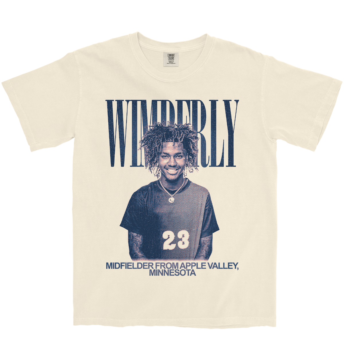 KAMRAN WIMBERLY VINTAGE IVORY TEE