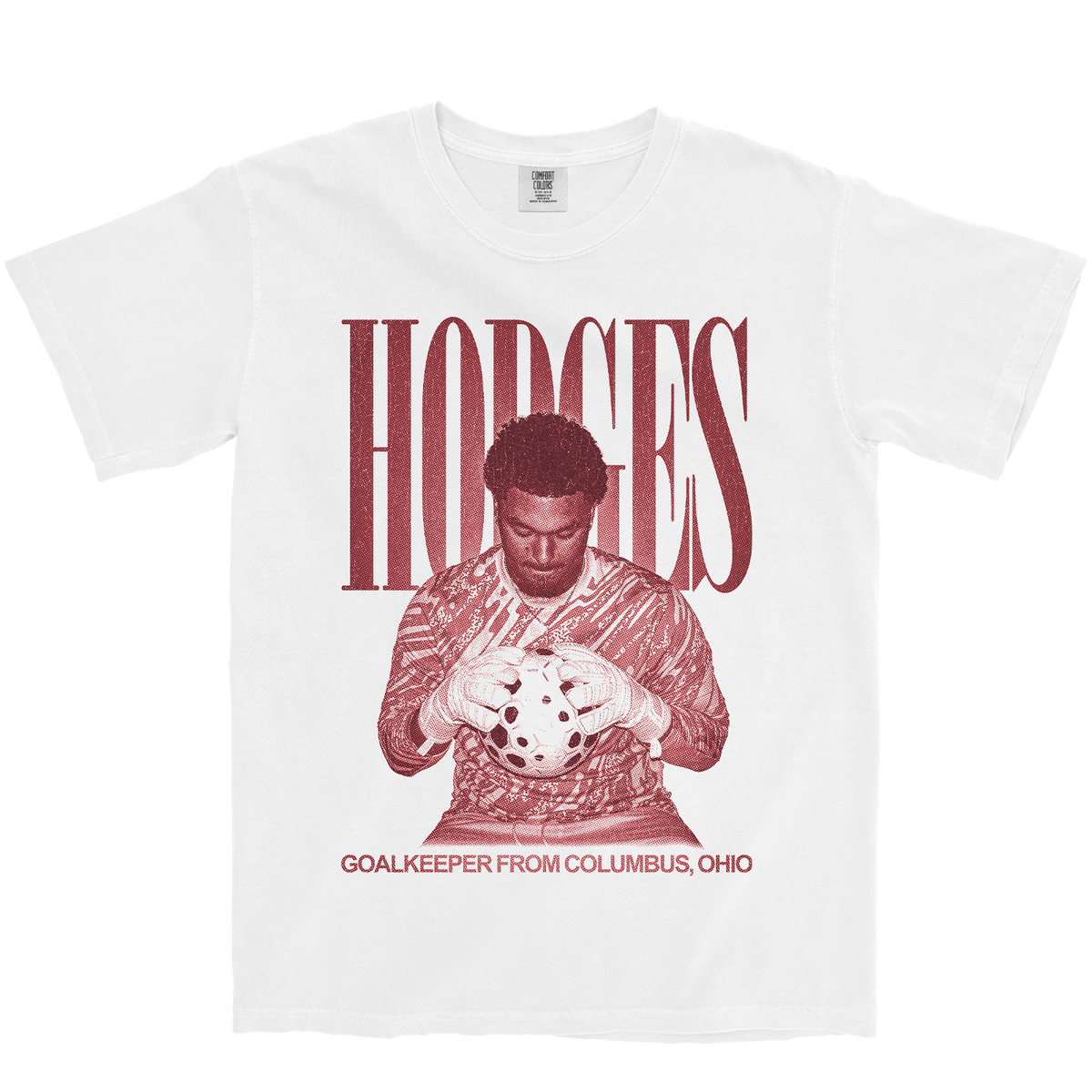 CHRISTIAN HODGES VINTAGE WHITE TEE
