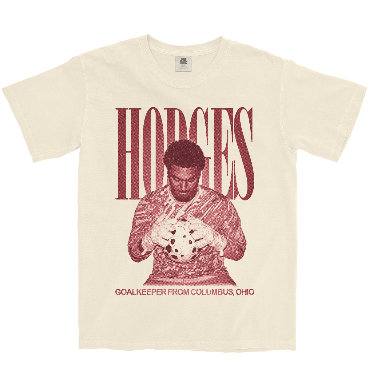 CHRISTIAN HODGES VINTAGE IVORY TEE