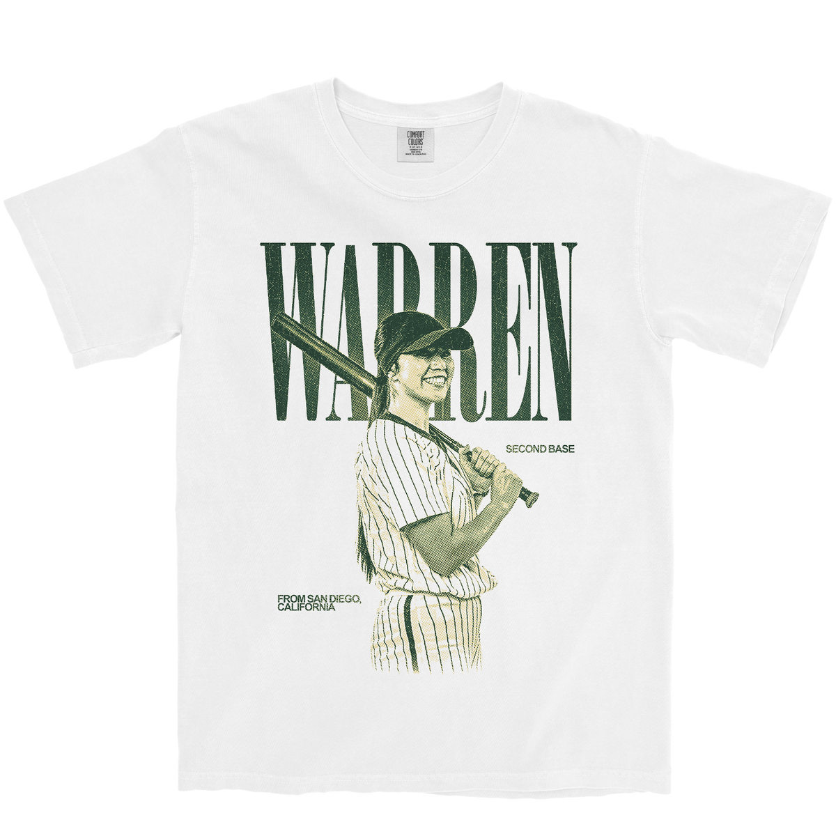 TAYLINN WARREN VINTAGE WHITE TEE