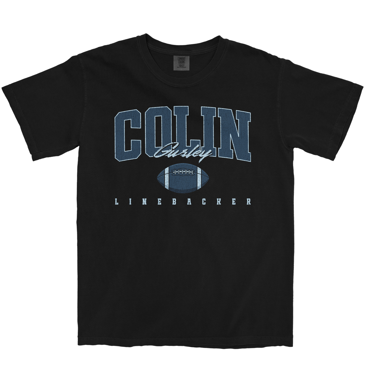 COLIN GURLEY RETRO BLACK TEE