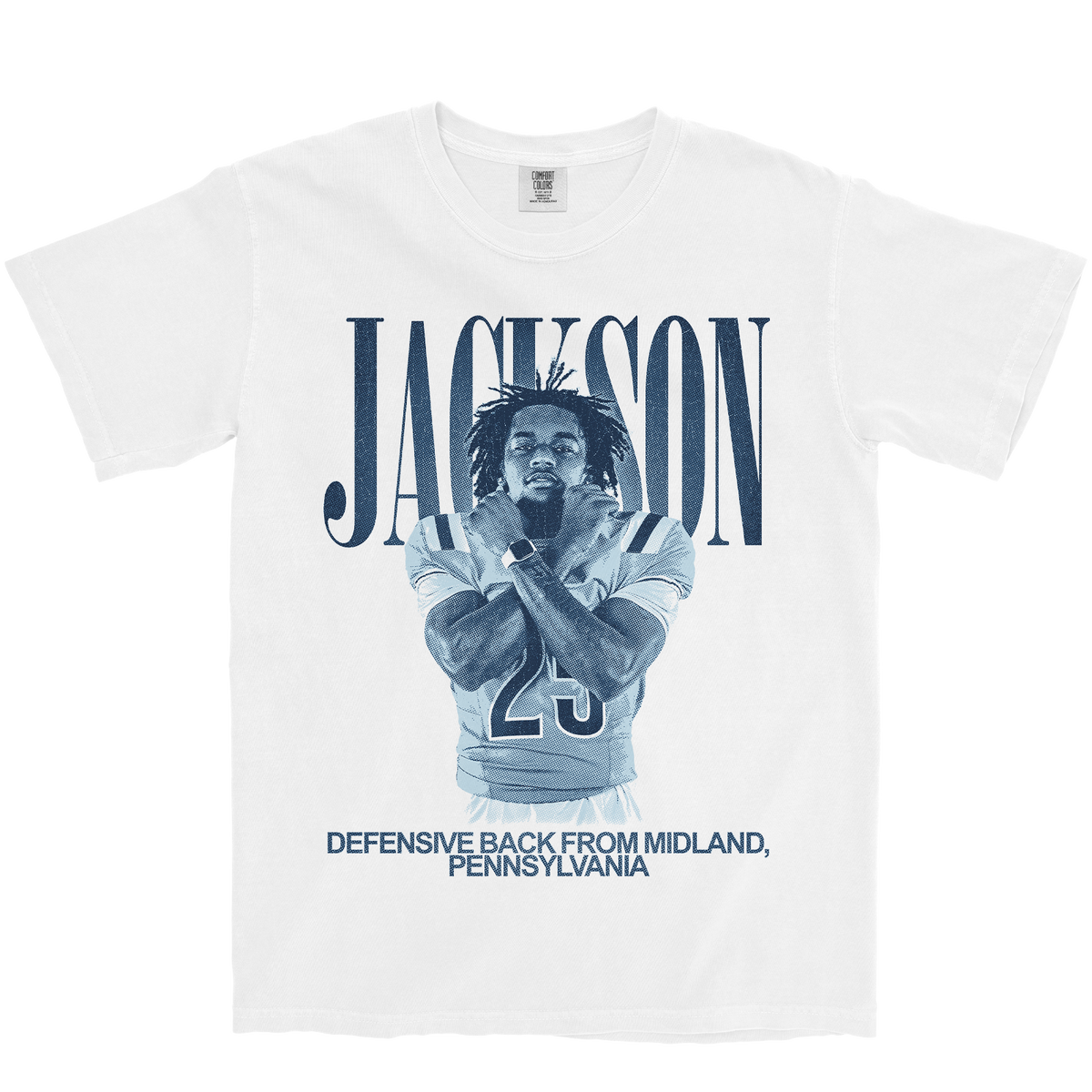 AMARI JACKSON VINTAGE WHITE TEE