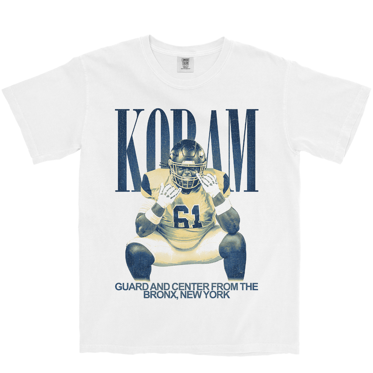 KRISTIN KORAM VINTAGE WHITE TEE
