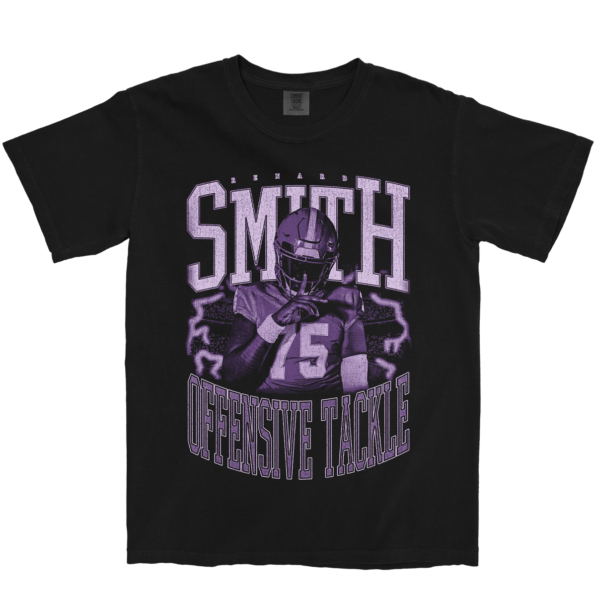 RENARD SMITH VINTAGE BLACK TEE