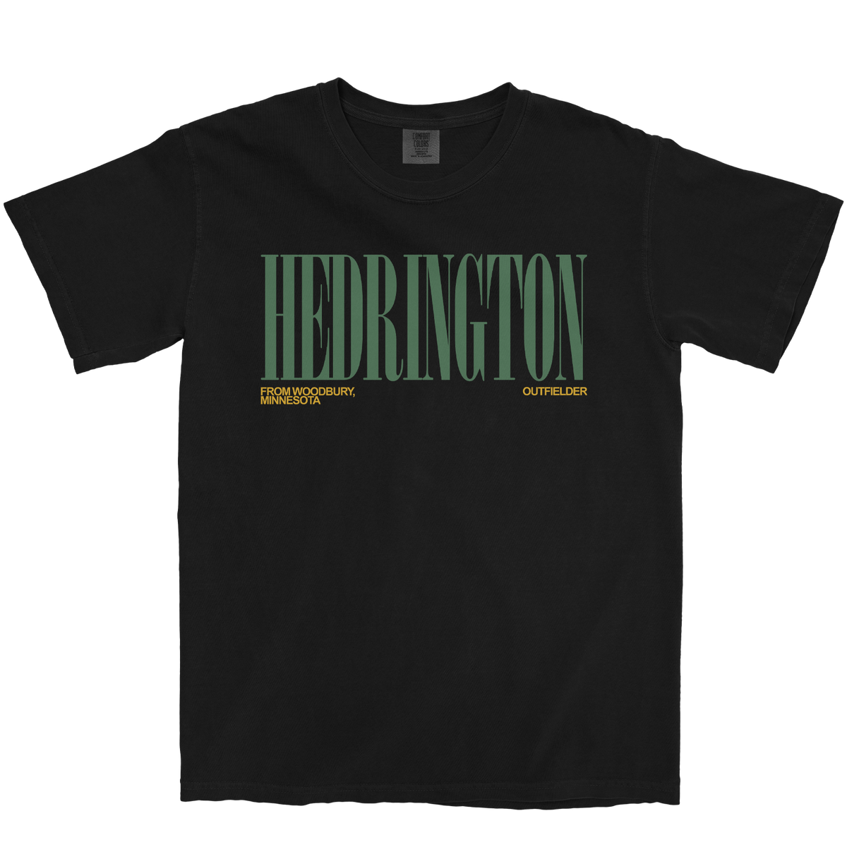 HAYLIE HEDRINGTON RETRO BLACK TEE