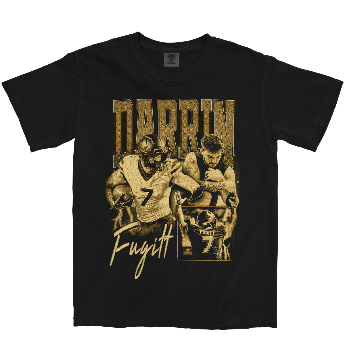 DARRIN FUGITT GRAPHIC BLACK TEE