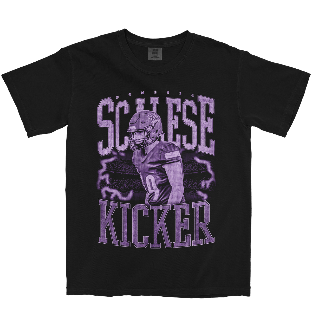 DOMENIC SCALESE VINTAGE BLACK TEE
