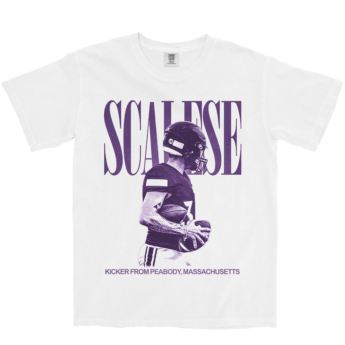 DOMENIC SCALESE VINTAGE WHITE TEE