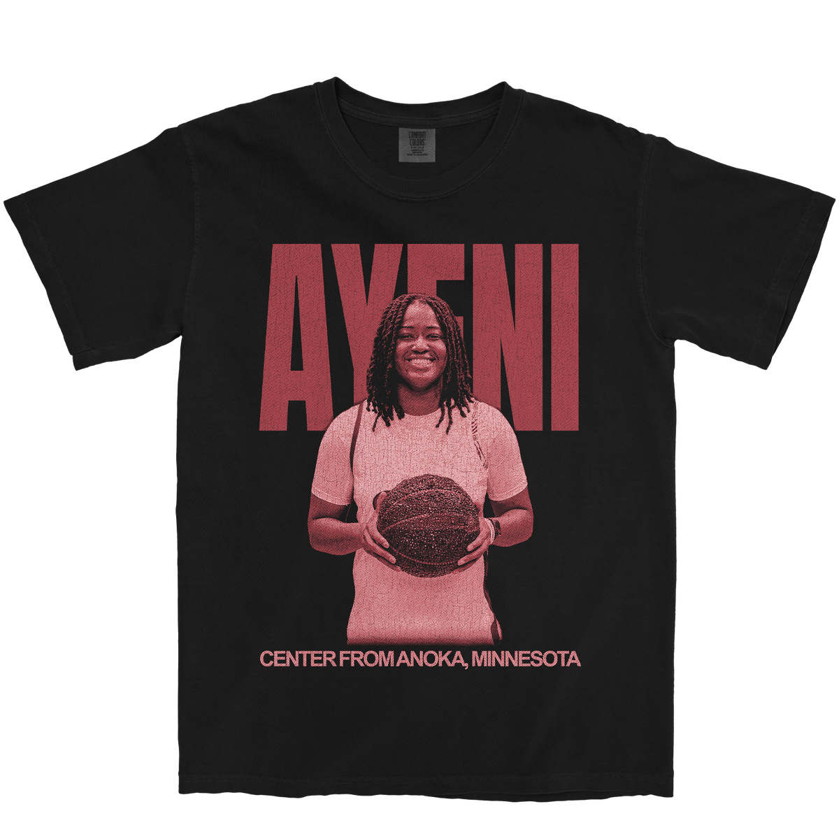 DEBORAH AYENI VINTAGE BLACK TEE