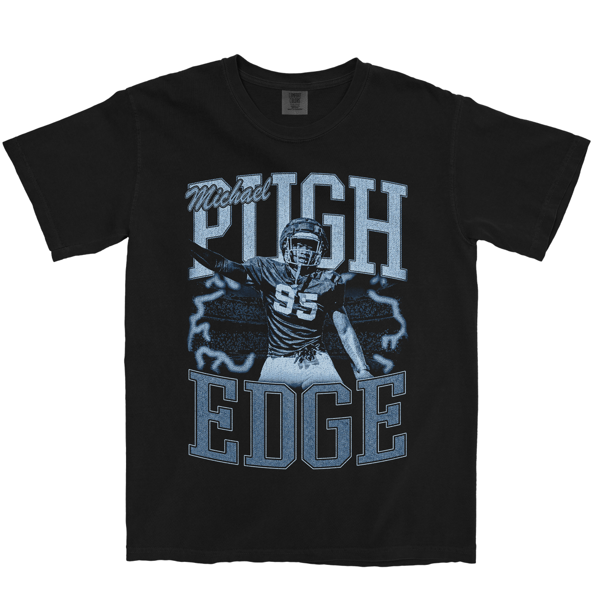 MICHAEL PUGH VINTAGE BLACK TEE