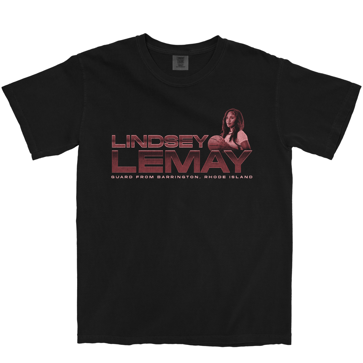 LINDSEY LEMAY RETRO BLACK TEE