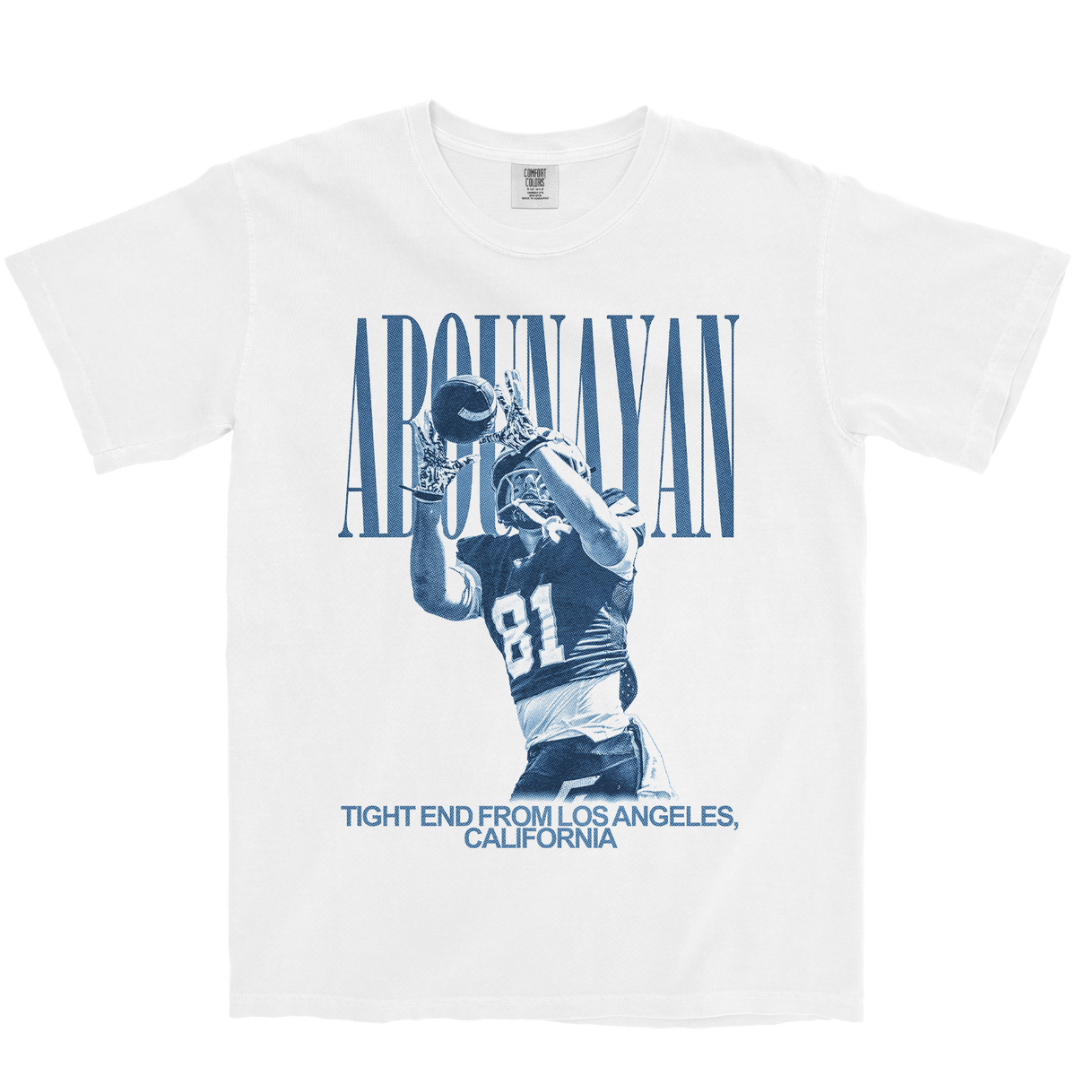 CHRISTIAN ABOUNAYAN VINTAGE WHITE TEE