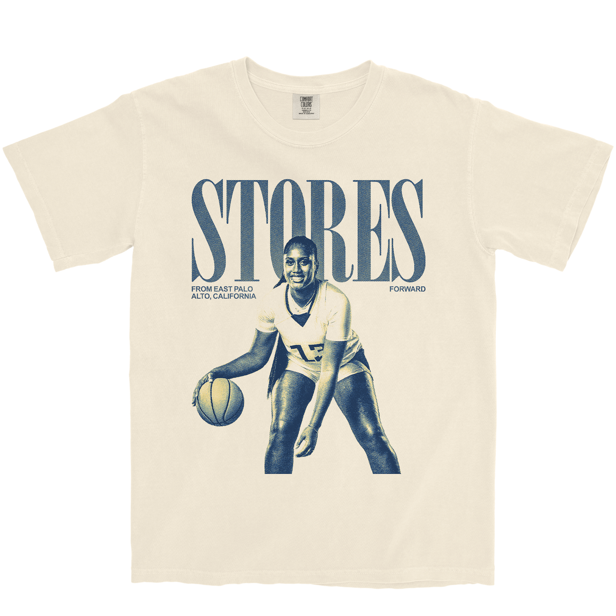 NOHE'ALANI STORES VINTAGE IVORY TEE