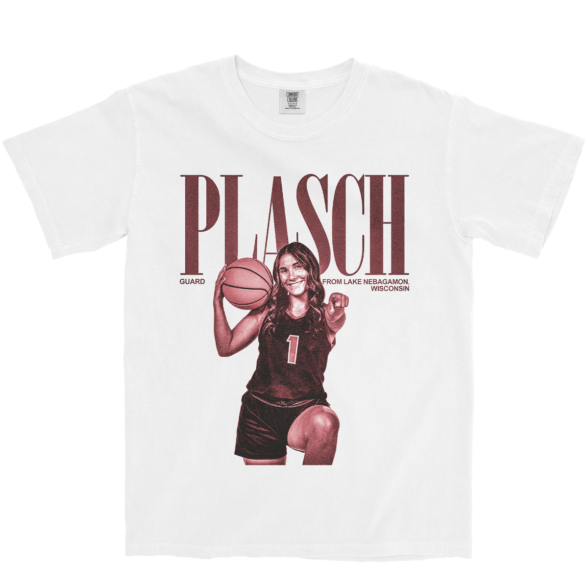 TIERYN PLASCH VINTAGE WHITE TEE