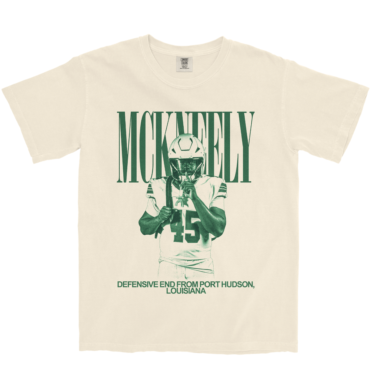 ELLIS MCKNEELY VINTAGE IVORY TEE