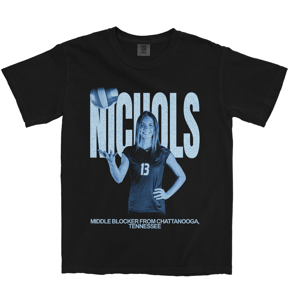 CADENCE NICHOLS VINTAGE BLACK TEE