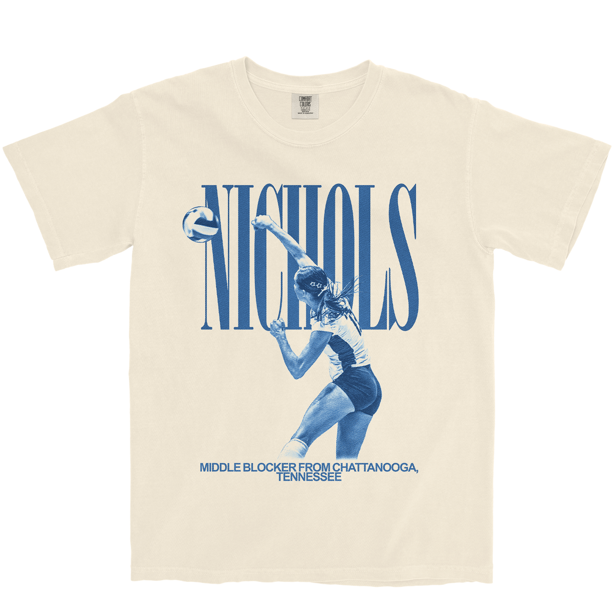 CADENCE NICHOLS VINTAGE IVORY TEE