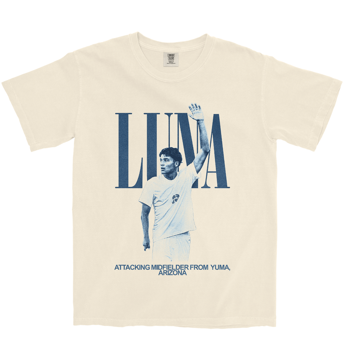 ISSAK LUNA VINTAGE IVORY TEE