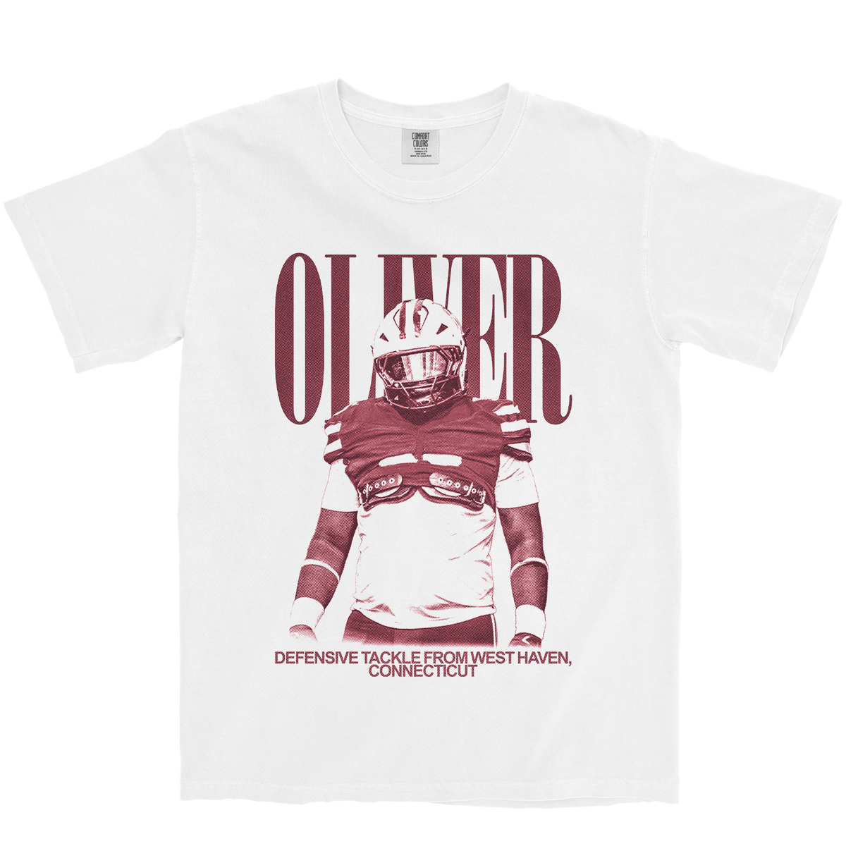 BRIAN OLIVER JR. VINTAGE WHITE TEE