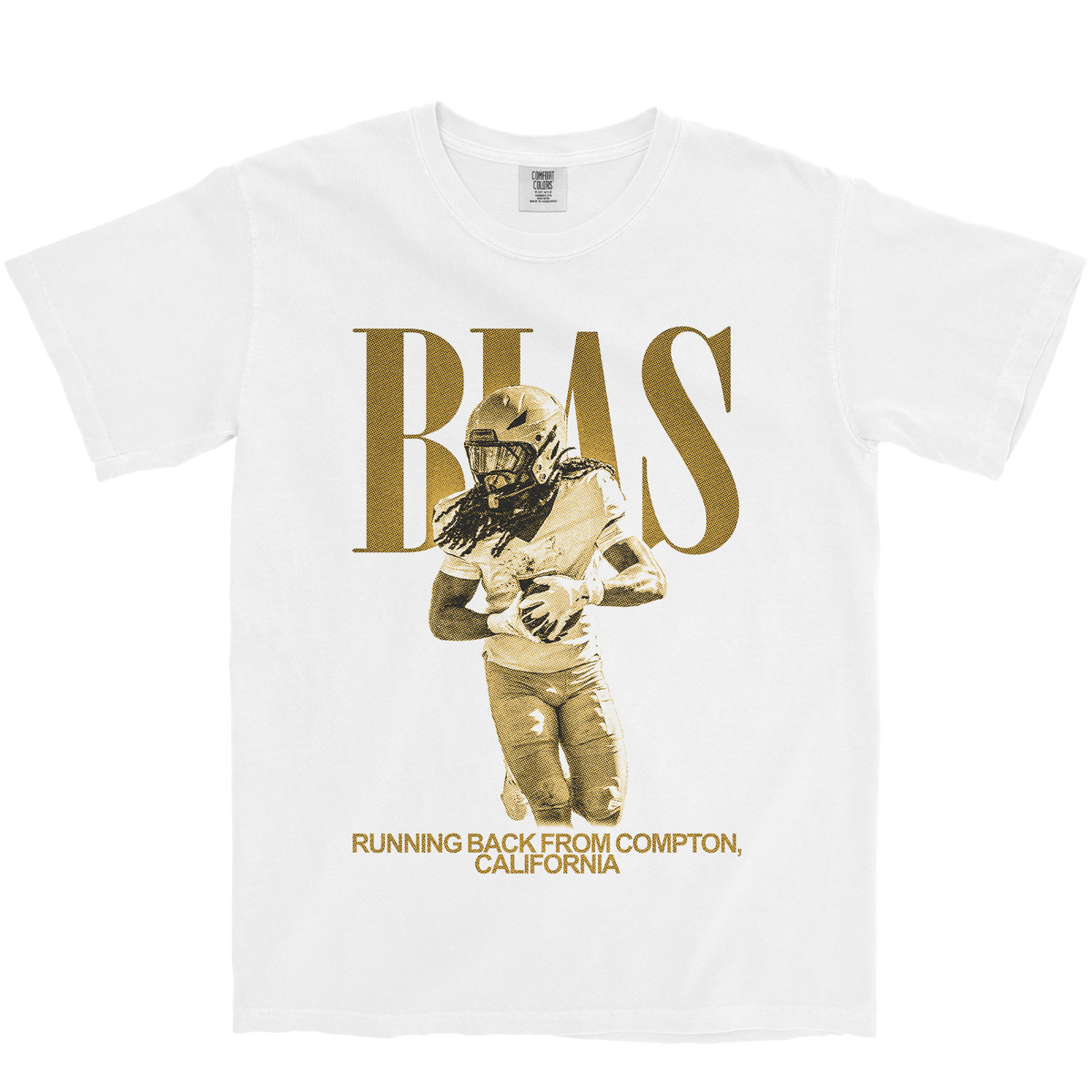 DAMONTE BIAS VINTAGE WHITE TEE