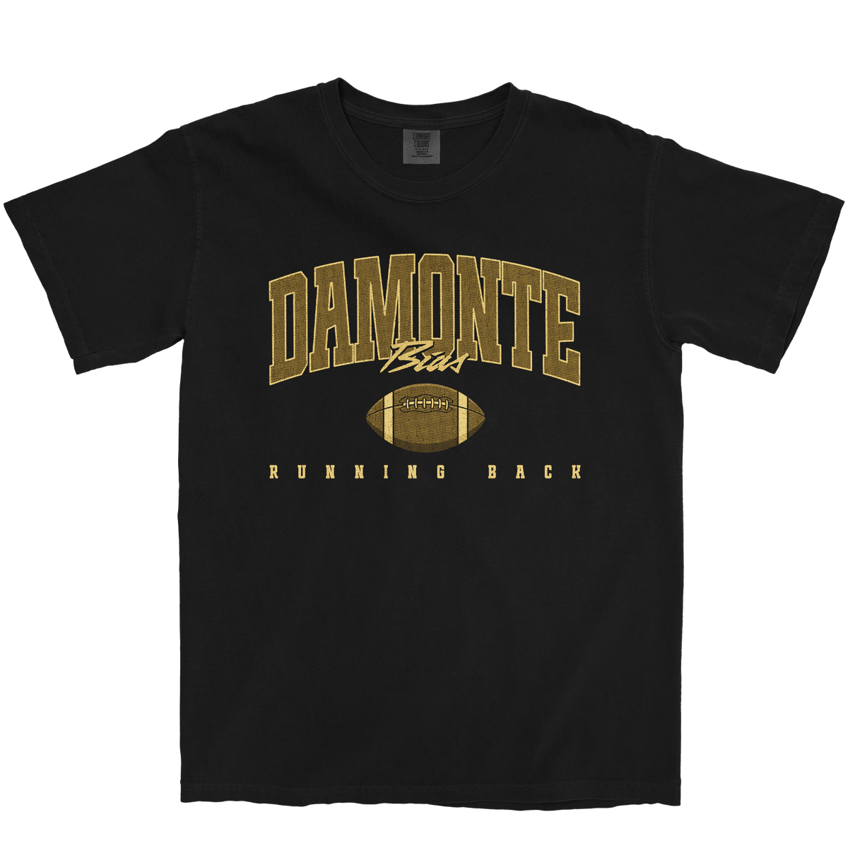DAMONTE BIAS RETRO BLACK TEE