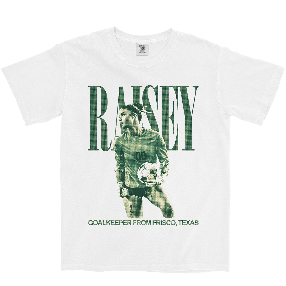 BRIT RAISEY VINTAGE WHITE TEE