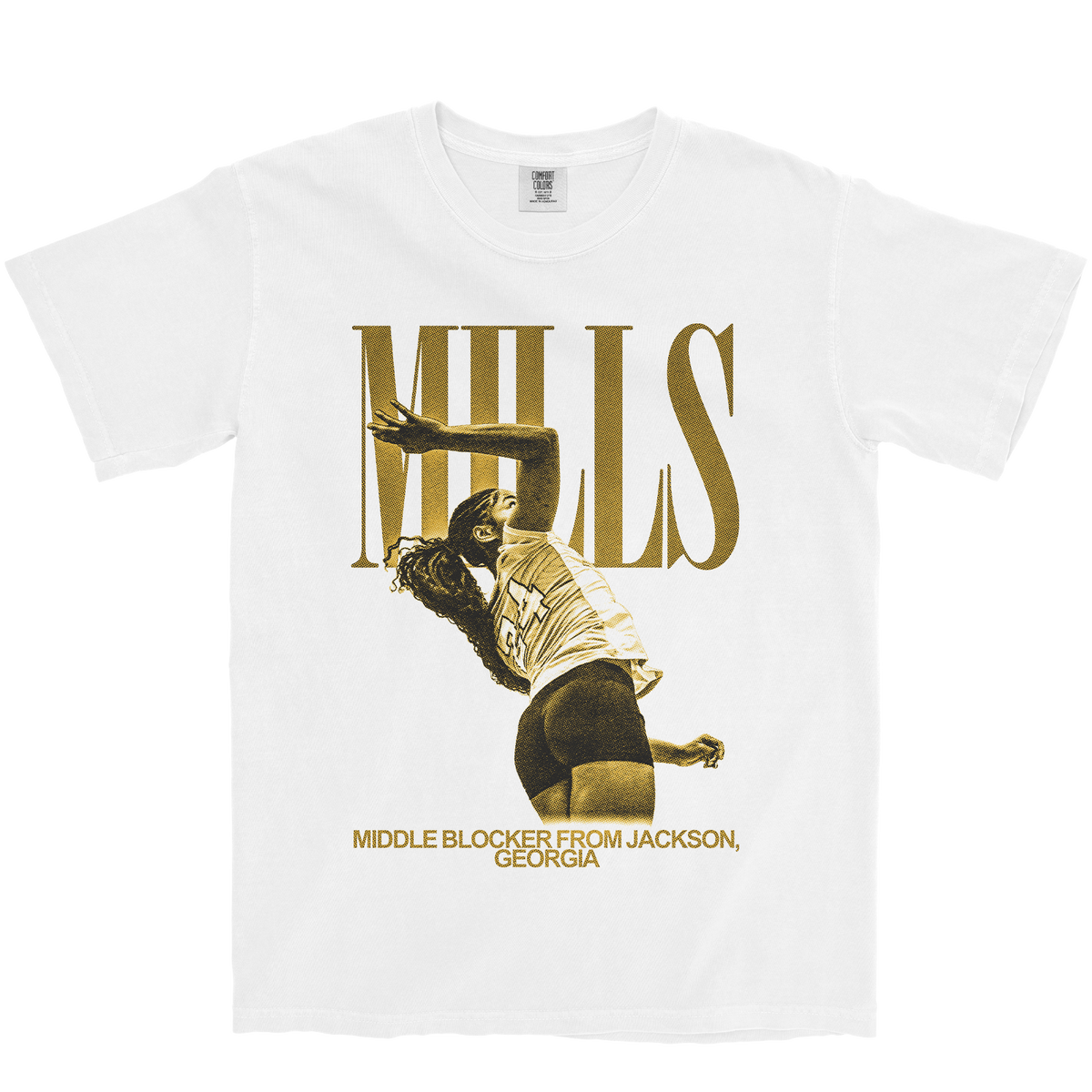 ALEX MILLS VINTAGE WHITE TEE