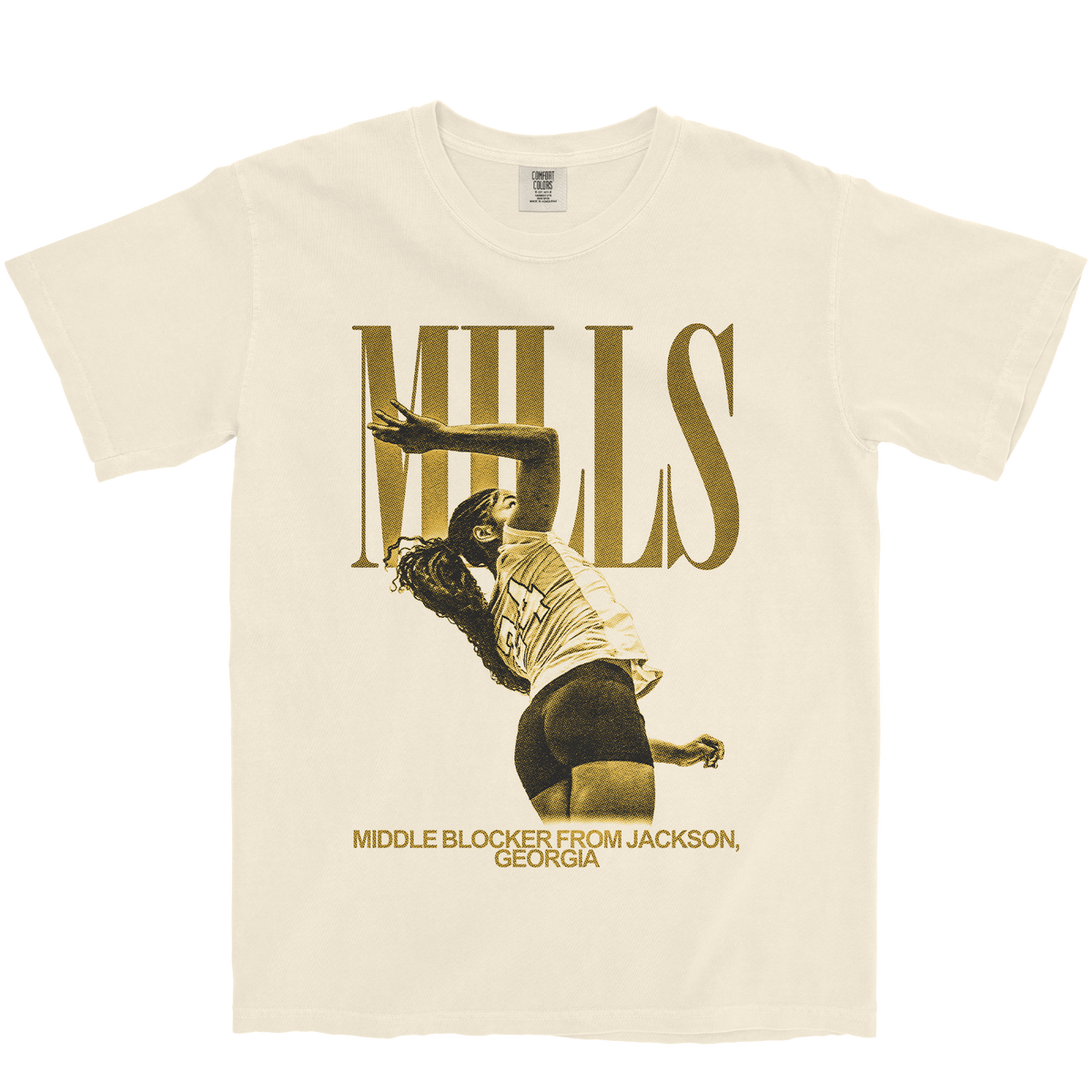 ALEX MILLS VINTAGE IVORY TEE