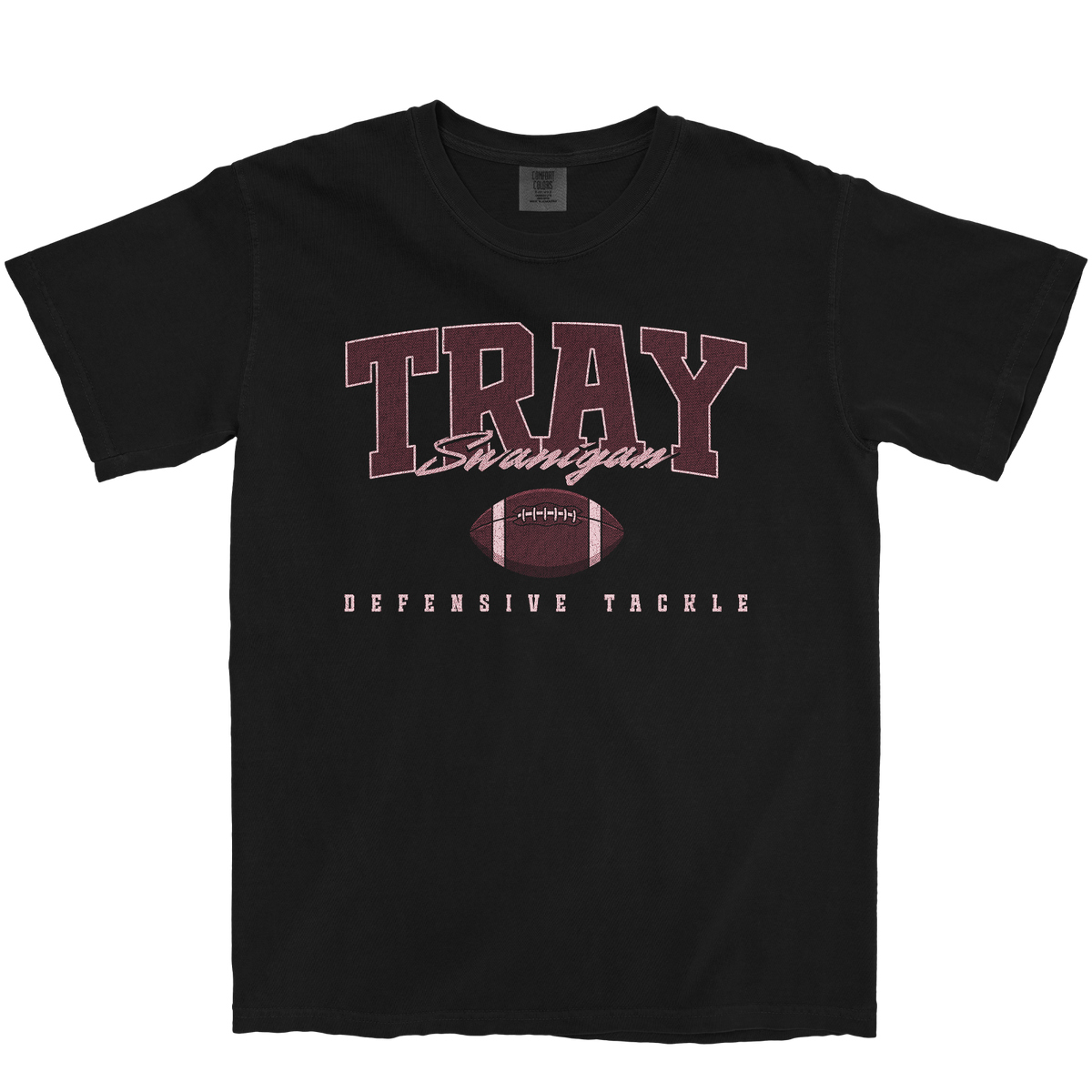TRAY SWANIGAN RETRO BLACK TEE