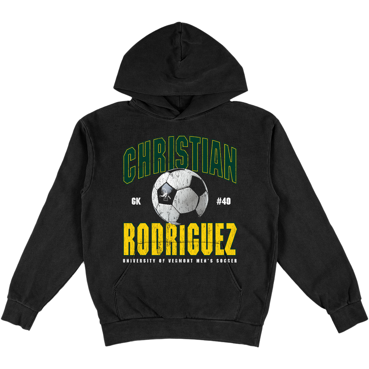 CHRISTIAN RODRIGUEZ HEAVYWEIGHT BLACK HOODIE