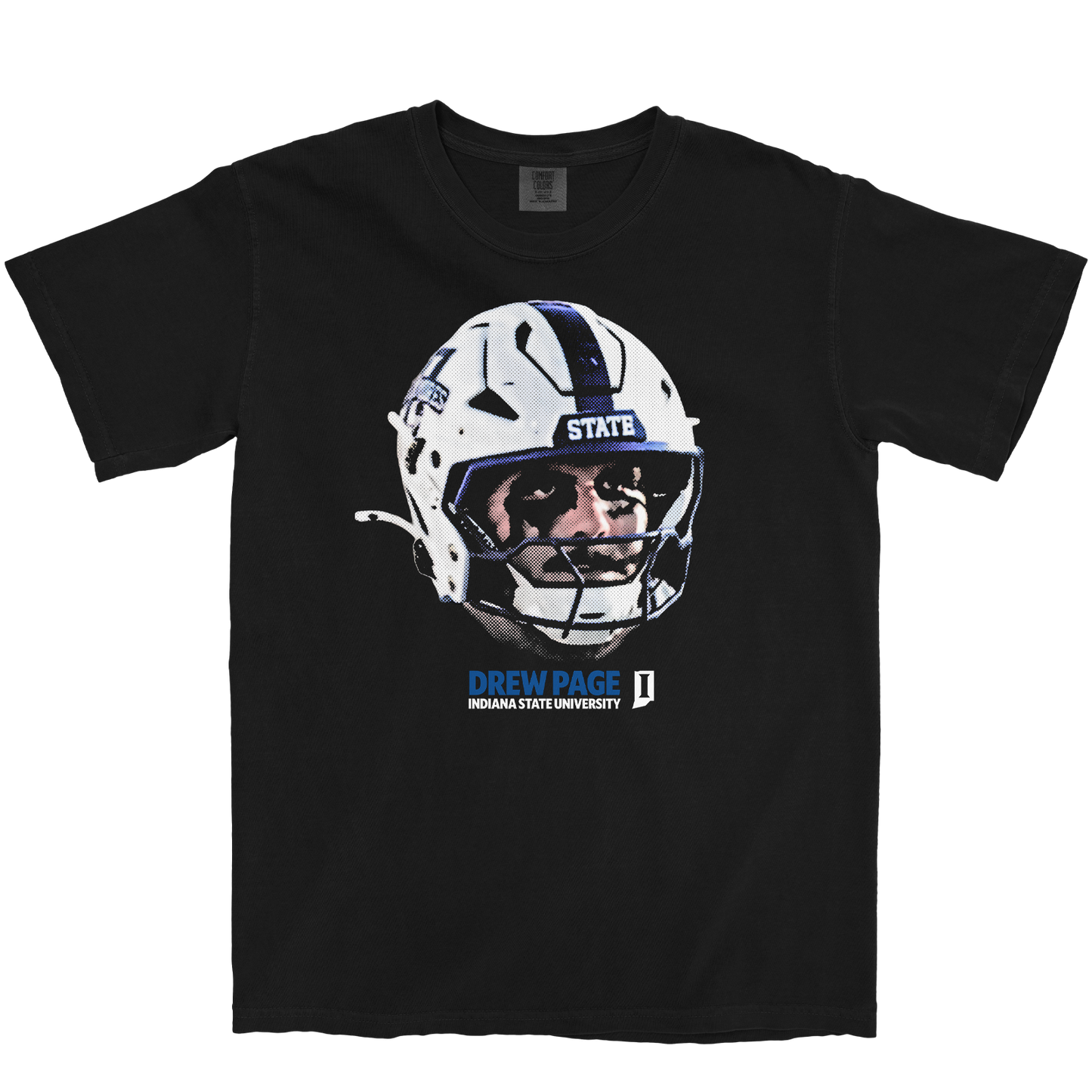 DREW PAGE HELMET BLACK TEE