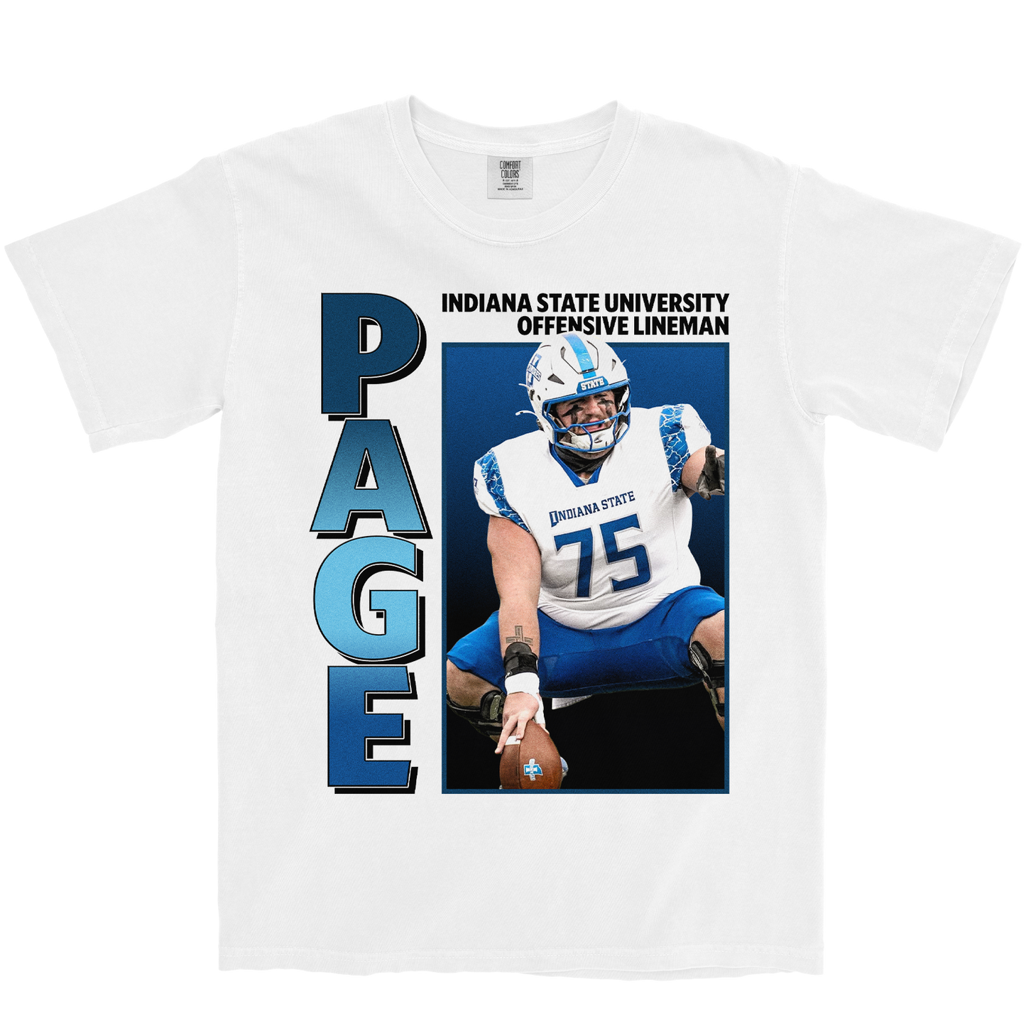 DREW PAGE RETRO WHITE TEE