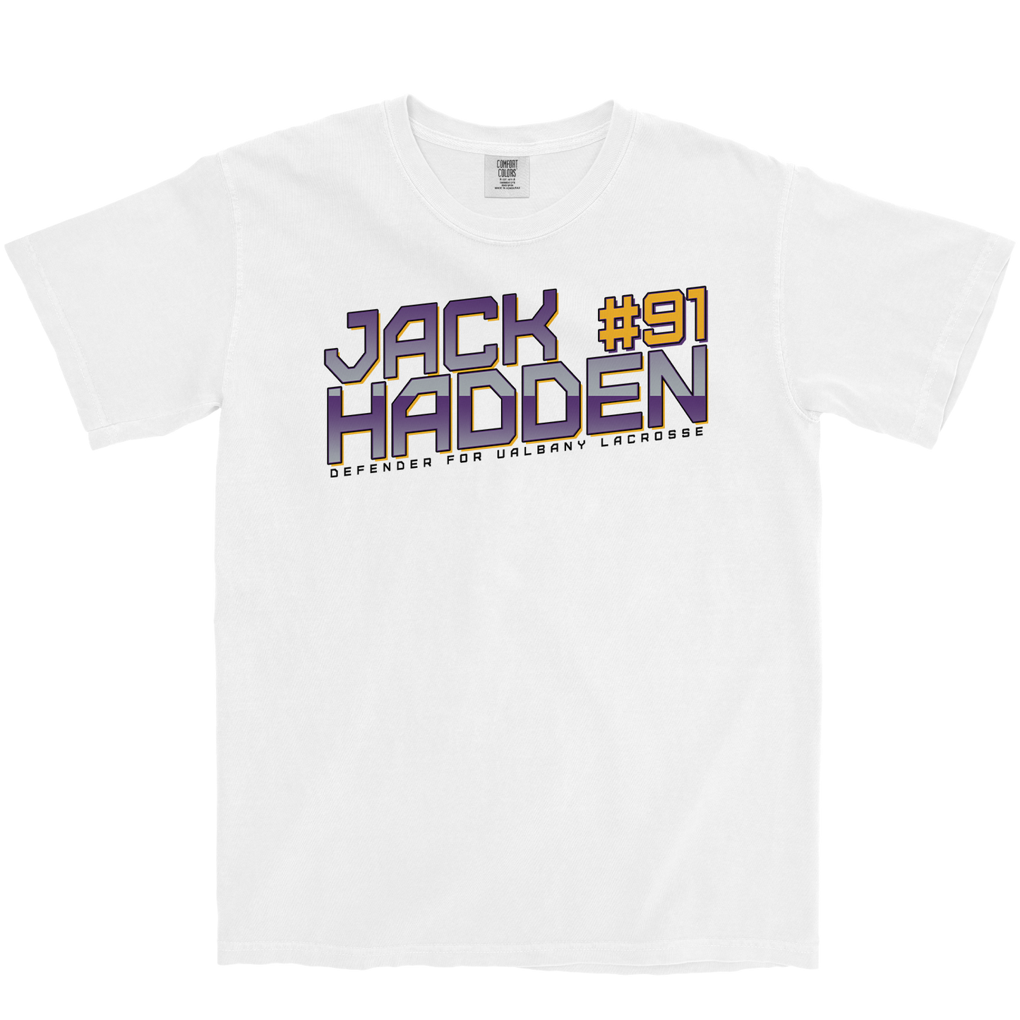 JACK HADDEN '91' WHITE TEE
