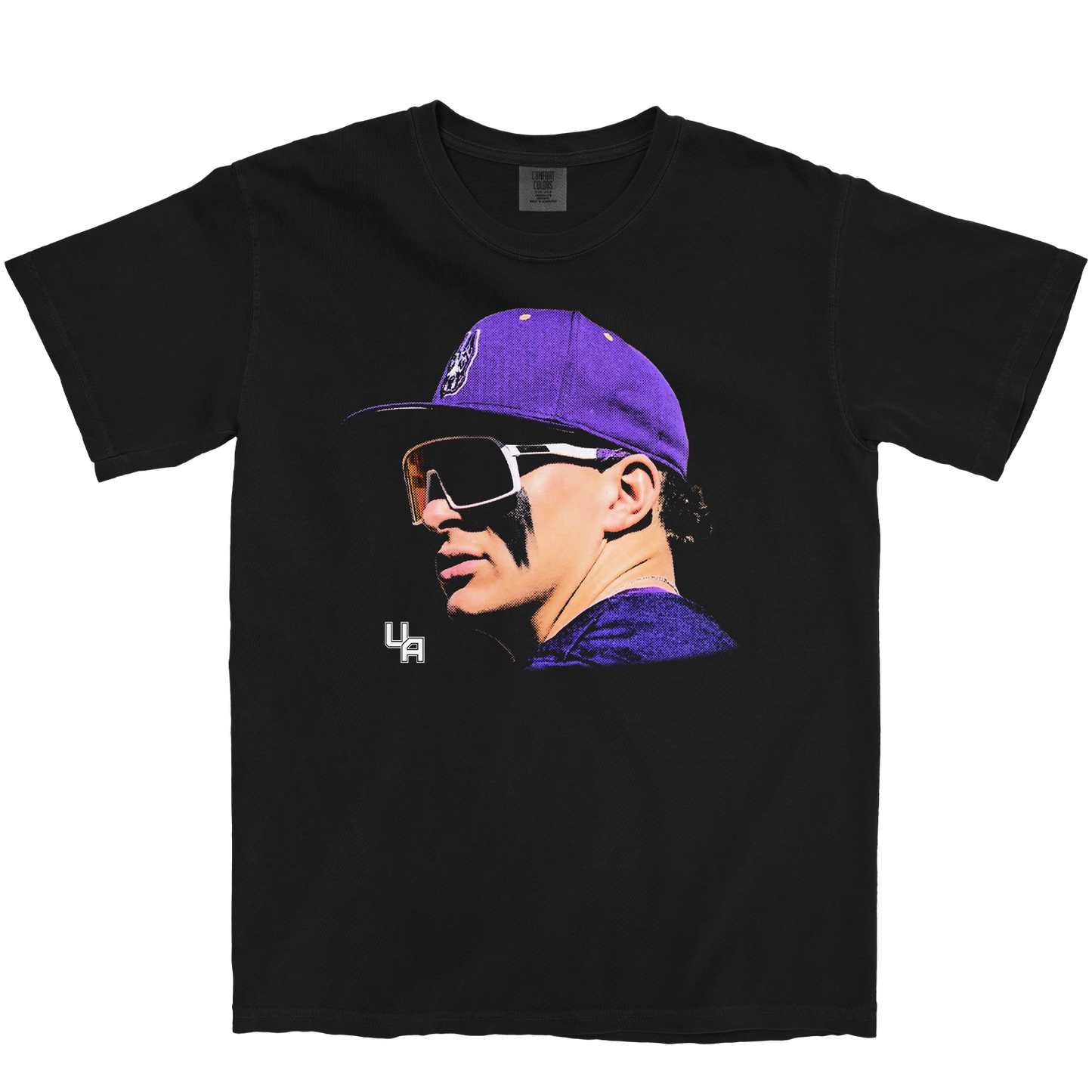 JAXON MUELLER PORTRAIT BLACK TEE