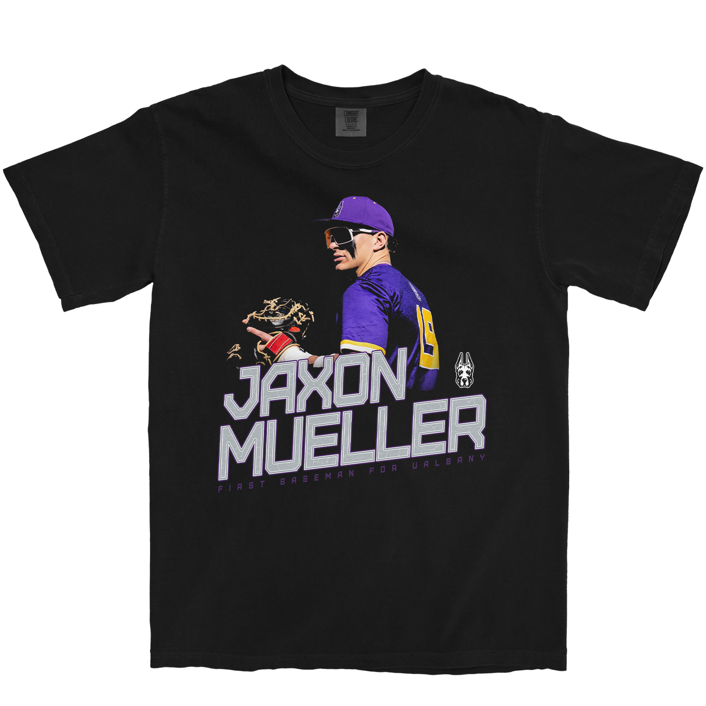 JAXON MUELLER VINTAGE BLACK TEE