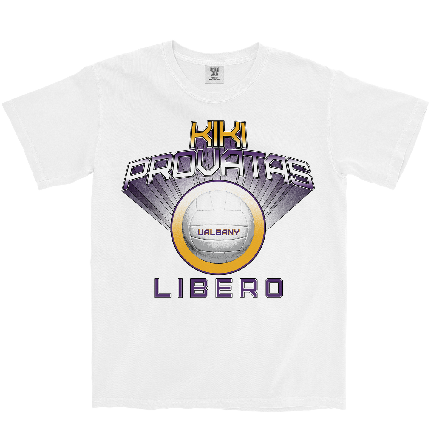 KIKI PROVATAS "LIBERO" WHITE TEE