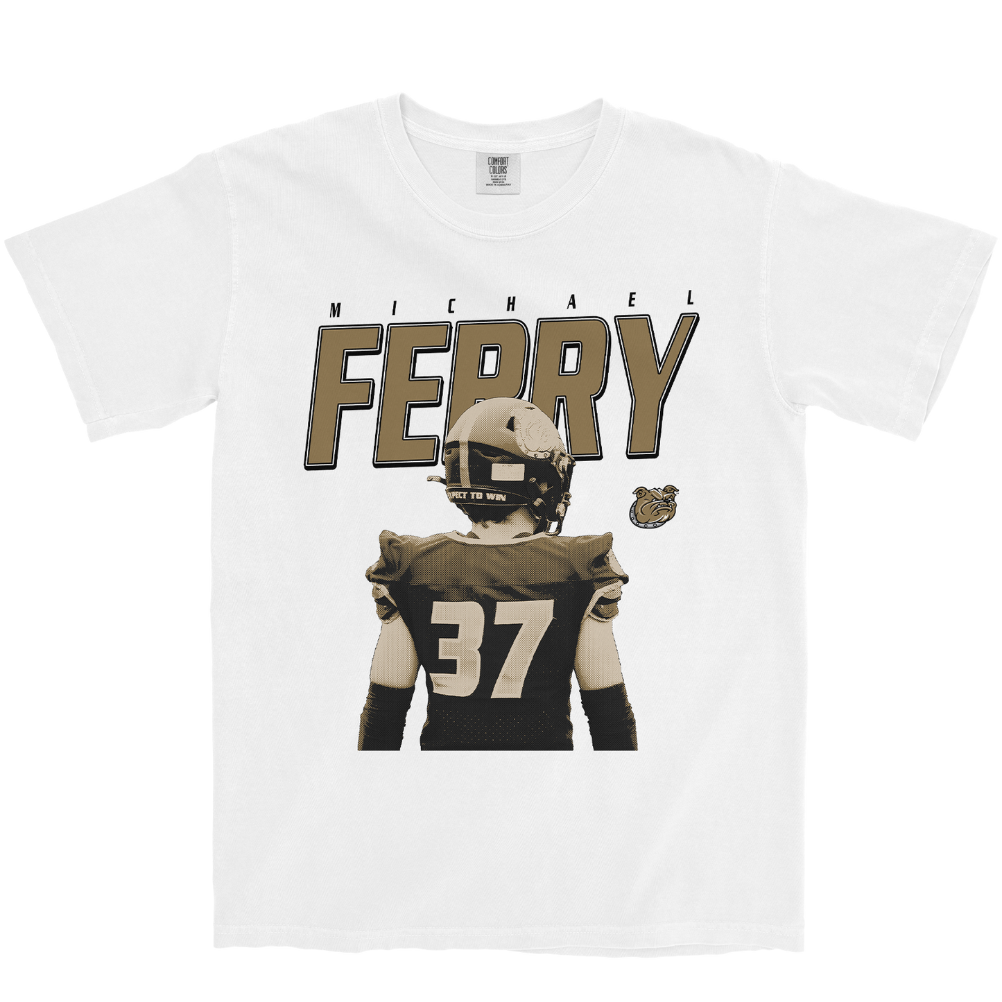MICHAEL FERRY RETRO WHITE TEE