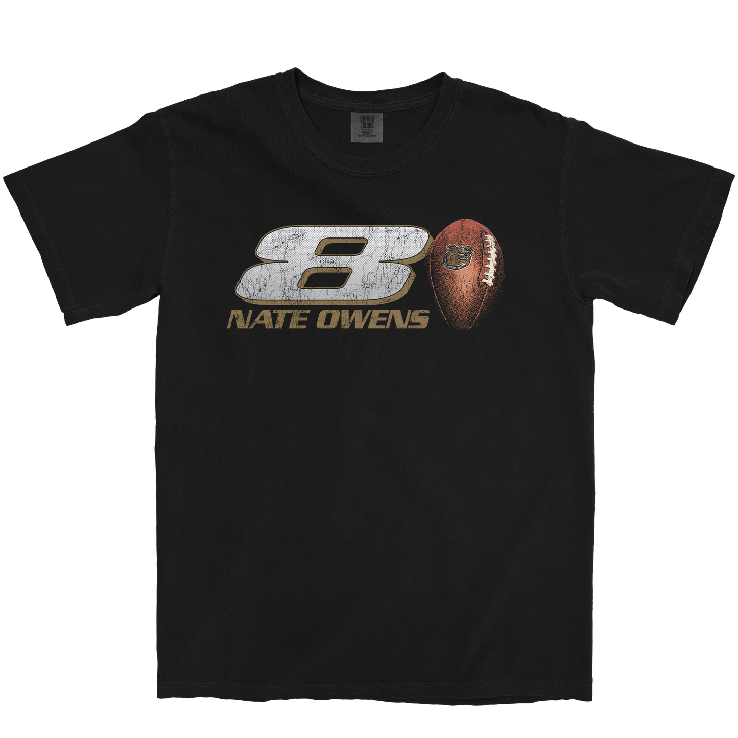 NATHAN OWENS '8' BLACK TEE